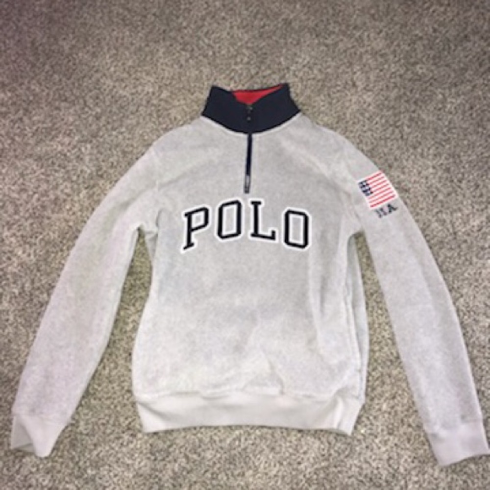 (Children) Polo american qtr zip